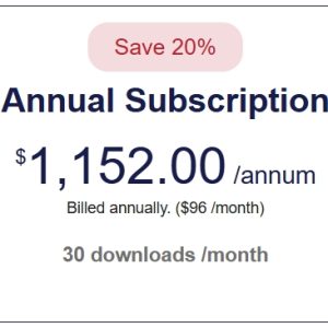 VetZone Annual Subscription