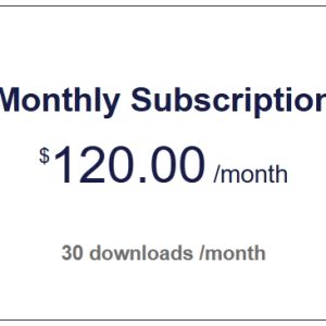 VetZone Monthly Subscription
